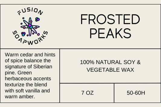 Frosted Peaks Candle