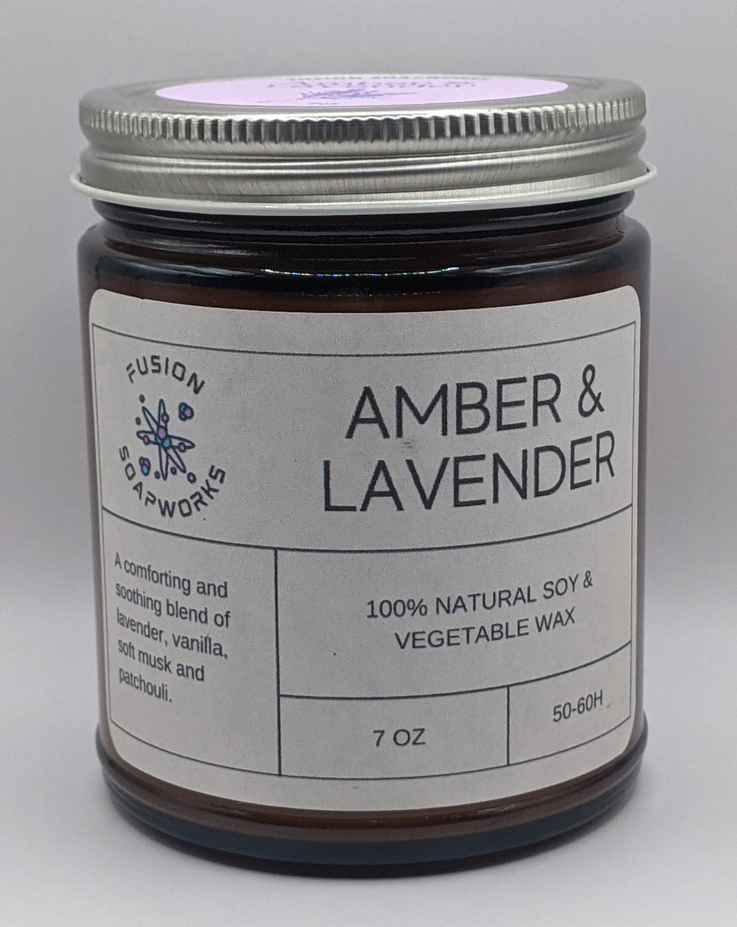 Amber & Lavender Candle