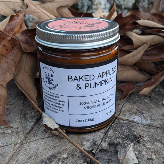 Baked Apples & Pumpkins Fall Candle