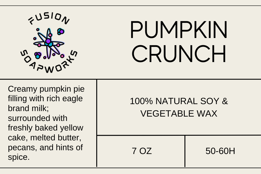 Pumpkin Crunch Candle